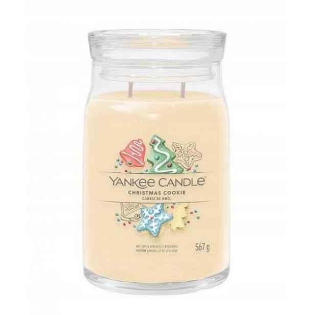 Yankee Candle Vánoční cookie, velká svíčka, vánoční sušenky 567 g