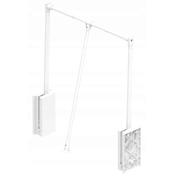 Pantograf Strong tyč do skříně Bílá 69-94 cm