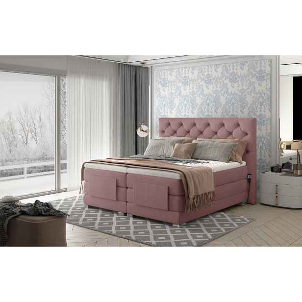 Boxspring Clover Rozměr: 180 x 200 cm, látka: MatVelvet 63