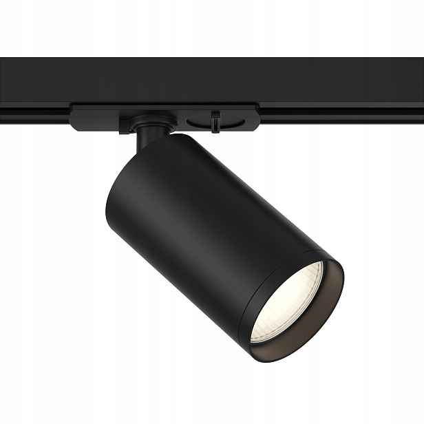 Jednofázová kolejnicová lampa černá reflektor gu10 10w focus s Maytoni