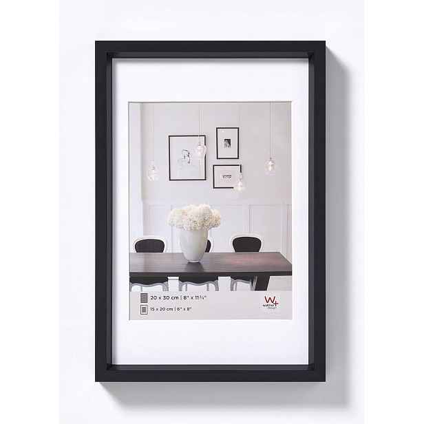 Rámeček Na Fotografie Walther Design Steel Style 50x60 CM Černý