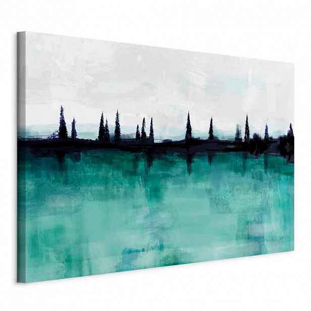artgeist MALBA NA PLÁTNĚ, Landschaft und Natur, abstraktní, ostatní, 90/60/1.2 cm