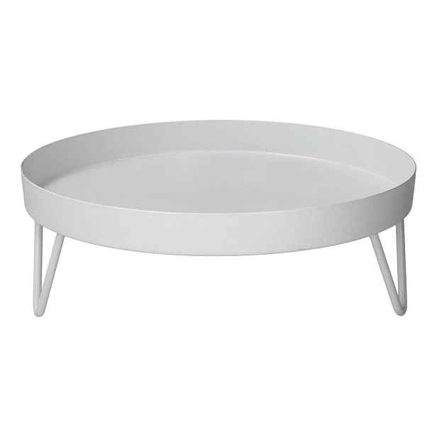 Kovový dekorační tác ø 24 cm – Dakls