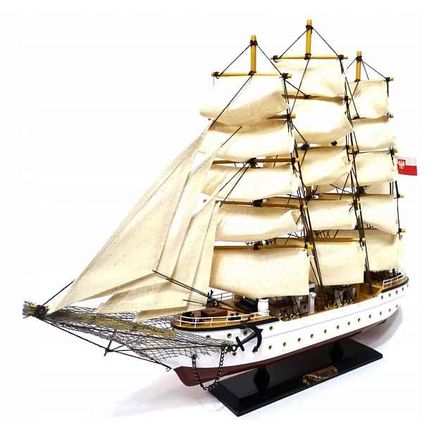 Model plachetnice Dar Pomořanska Délka 80 cm Výška 57 cm Dárek