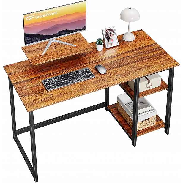 počítačový stůl se stojanem na monitor 140 cm GreenForest