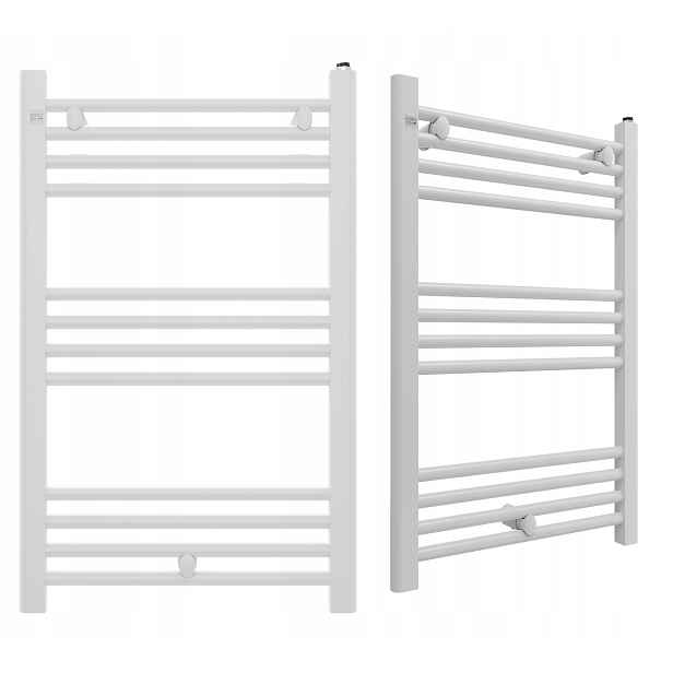 Koupelnový Radiátor Bílý 50/80 cm Žebříkový Radiátor Moderní Puerto