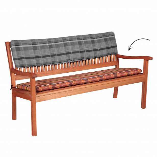 Doppler Sedák na 2-místnou lavici 110 x 45 x 6 cm