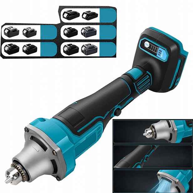 Jednoduchá Akumulátorová Bezkartáčová Bruska Pro Makita 18V Lxt