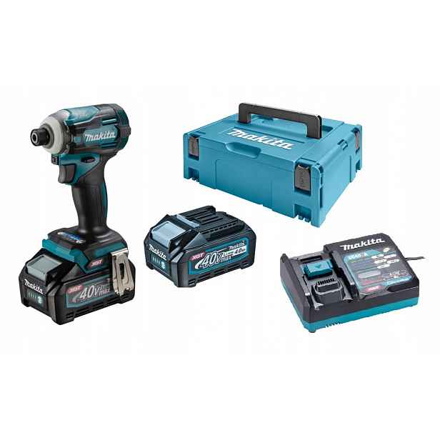 Makita TD001GM201 Šroubovák Udar 40V Max Xgt 2x4Ah