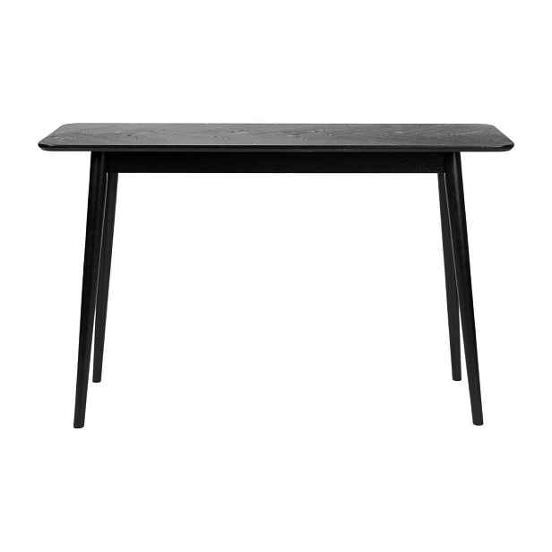 Černý konzolový stolek 40x120 cm Fabio – White Label