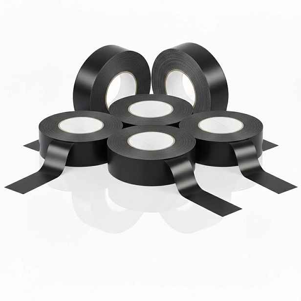 Opravná Páska Duct Tape Černá 50 m 45 mm Voděodolná Uv sada 6 ks