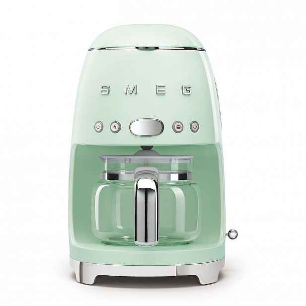 Smeg Překapávač na kávu 50´s Retro Style, pastelově zelený DCF02PGEU