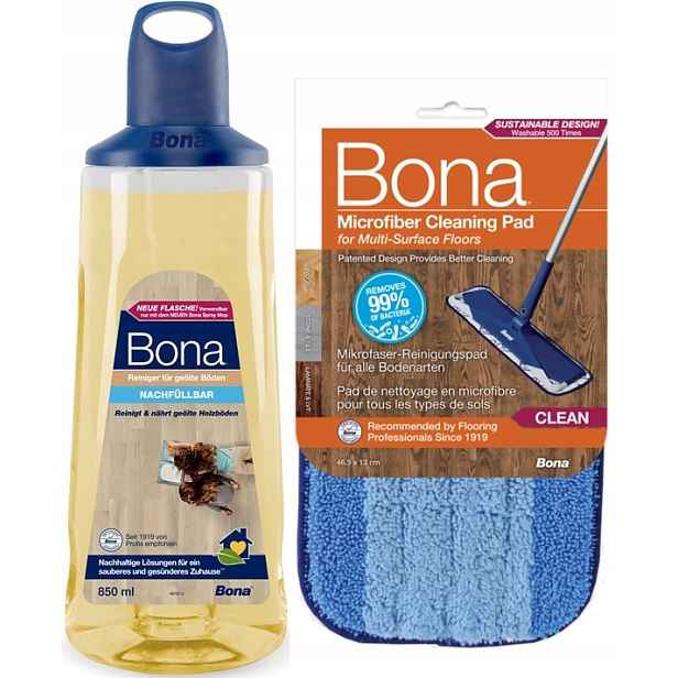 Bona vložka do mopu na olejované podlahy 0,85 l Bona Pad