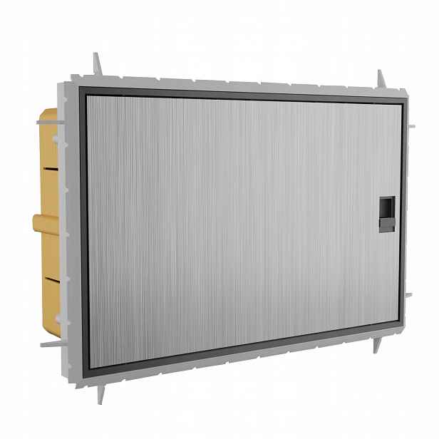 Podomítkový rozvaděč IP65 12-modulový Marlanvil 990.12.INOX