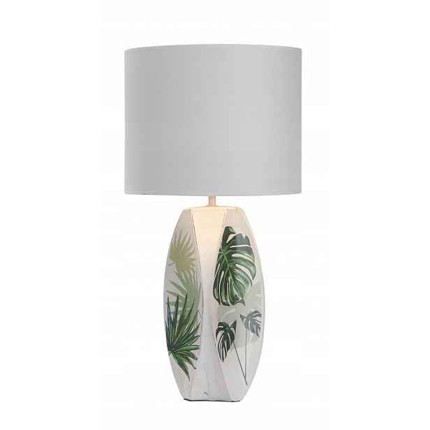 Bílá noční lampa listy E27 Palma Candellux