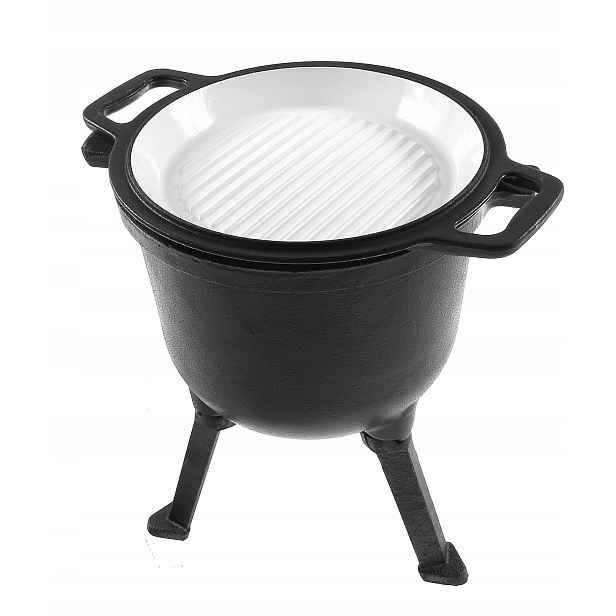Litinový kotlík Emalia Rossner 10 l MK206 2in1