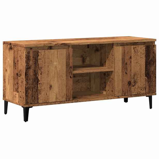 vidaXL TV skříňka old wood 102 x 35 x 50 cm kompozitní dřevo