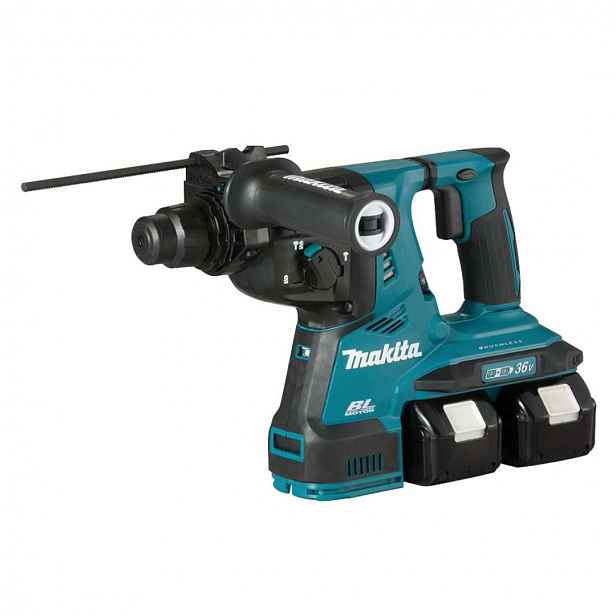 Makita - 18V AKU kombinované kladivo, 2x aku 5,0 Ah, nabíječka DHR280PT2J