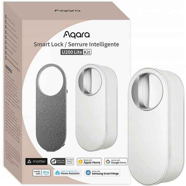 Aqara Smart Lock U200 Lite Barva: Bílá