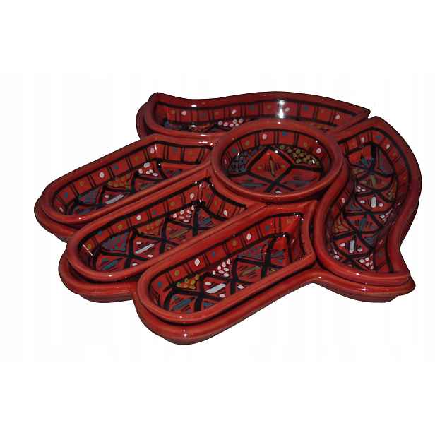 Meze Set pro Mezze Meze Fatima Maroko Tunisko Hamsa
