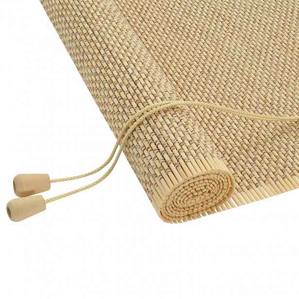 vidaXL Roleta Přírodní 60 x 160 cm Bambus
