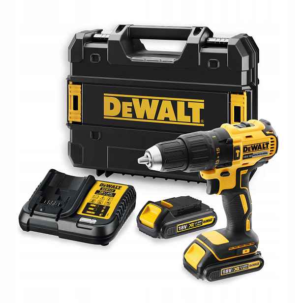 Aku Šroubovák DeWalt DCD778S2T příklep 18V 2x 1,5Ah