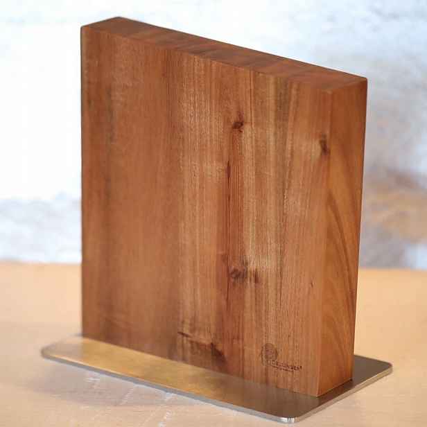 Magnetický držák na nože z akáciového dřeva, váha 3300 g