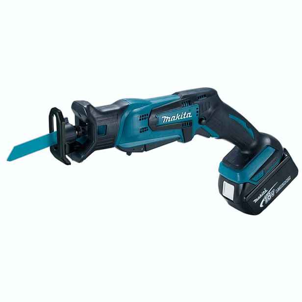 Makita - 18V AKU mečová pila, 2x aku 5,0 Ah, nabíječka DJR183RTJ