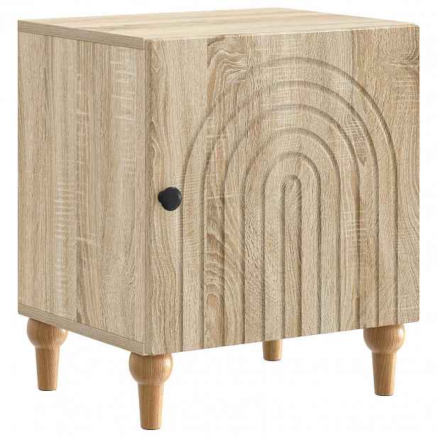 vidaXL Noční skříňka Dub sonoma 43 x 34,5 x 50 cm Kompozitní dřevo