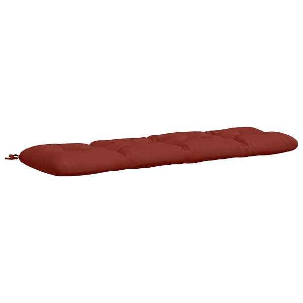 vidaXL Polštář na lavici VIANEN 100% polyester Červená