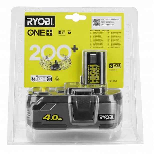 Akumulátor One+ 4.0 Ah High Energy RB1840T Ryobi