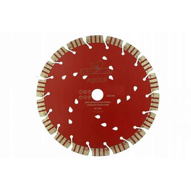 Diamantový Kotouč Adder 350 mm 25,4 Silikat Beton 15 mm pro řezání pískovce