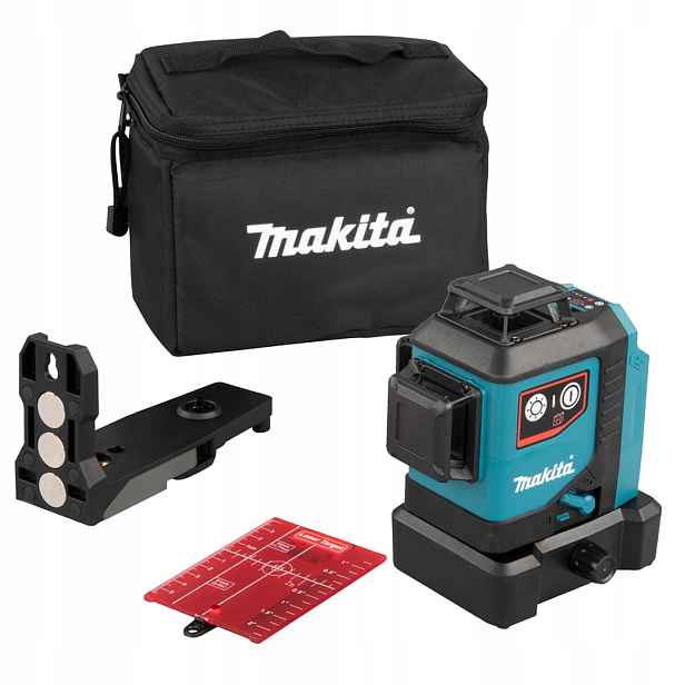 Křížový laser 25 m 12V Cxt červený 360 taška Makita SK700D body