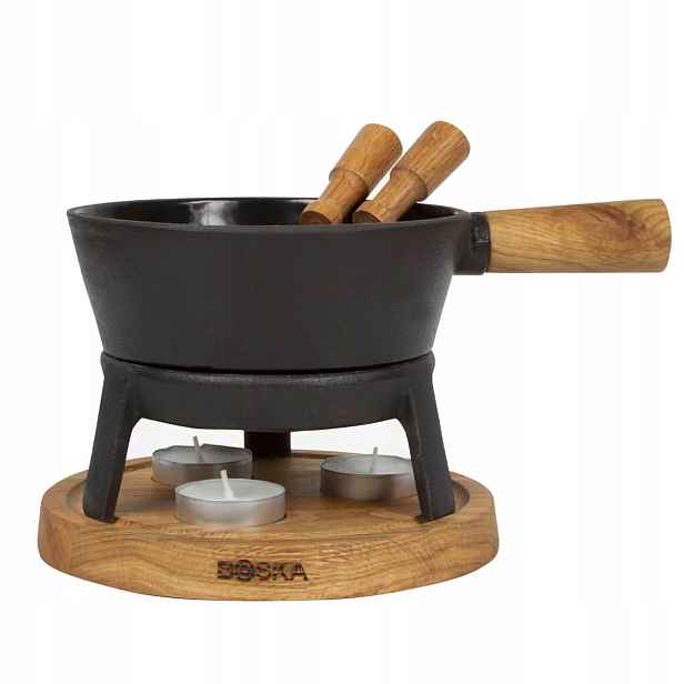Sada Boska pro litinové fondue Party Pro S 700 ml pro 4 osoby