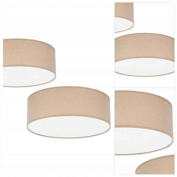 Stropní svítidlo béžová Rondo jemné světlo do předsíně Tk Lighting