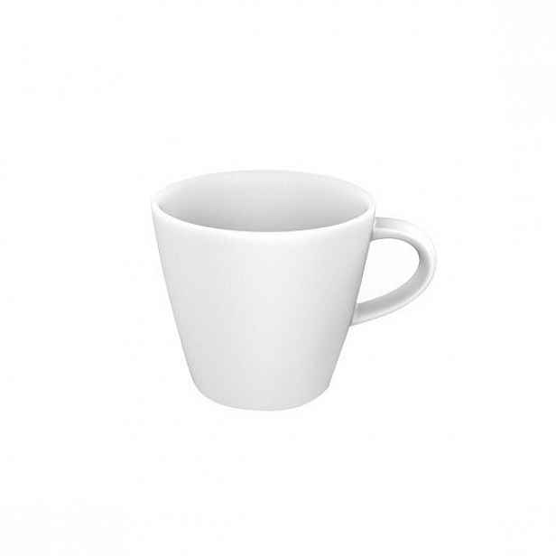 Villeroy & Boch Manufacture Rock Blanc šálek na kávu, 0,22 l