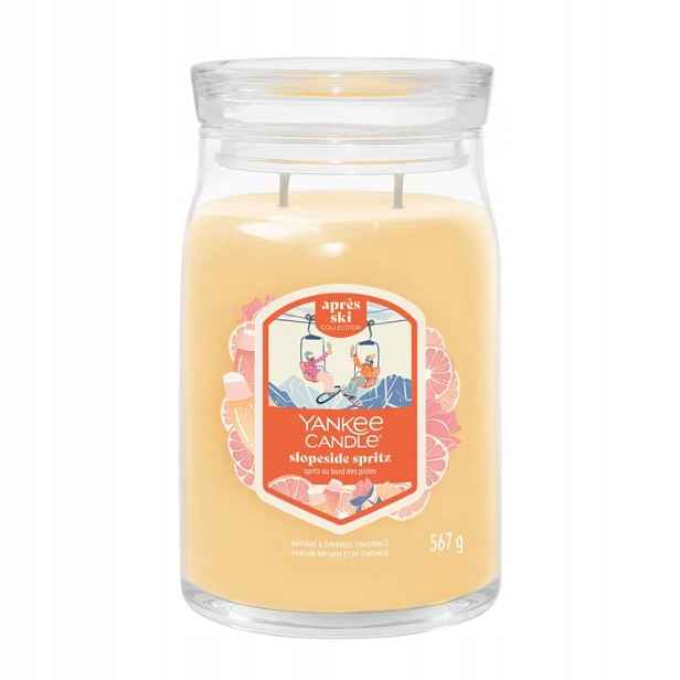 Yankee Candle Sójová vonná svíčka Slopeside Spritz Velká 567 g
