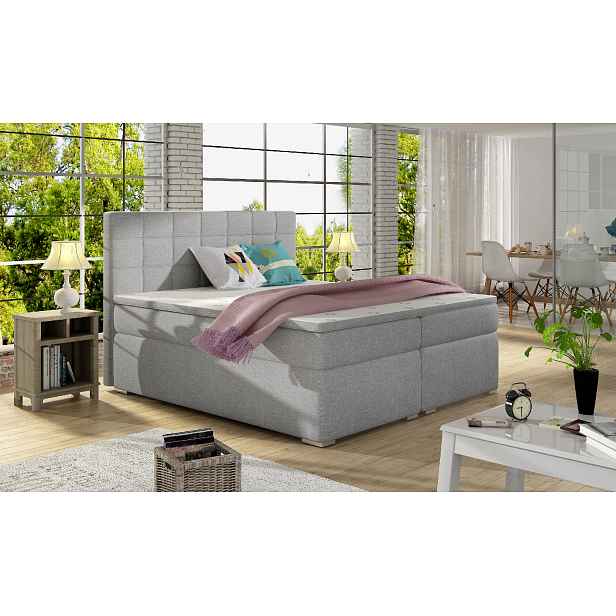 Boxspring Alice Barva korpusu: Sawana 21, Rozměr: 140 x 200 cm