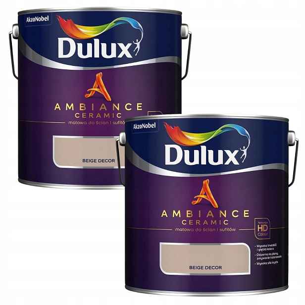 Set Dulux 2x2,5L Ambiance Ceramic Barva Keramická Beige Decor 5L