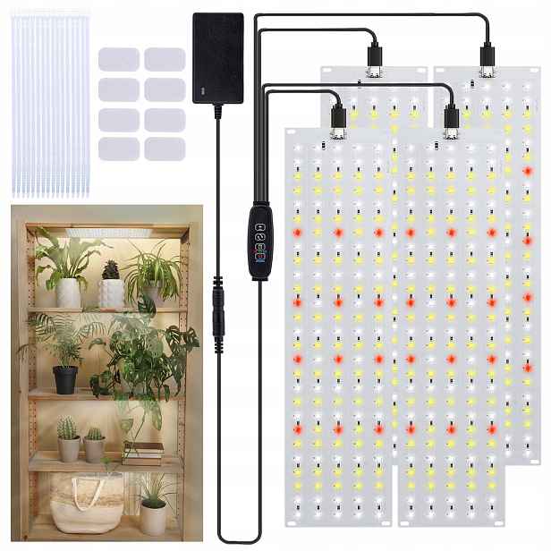 Full Spectrum Sluneční Světlo Lampa Pro Růst Pěstování Rostlin 30CM 4KS