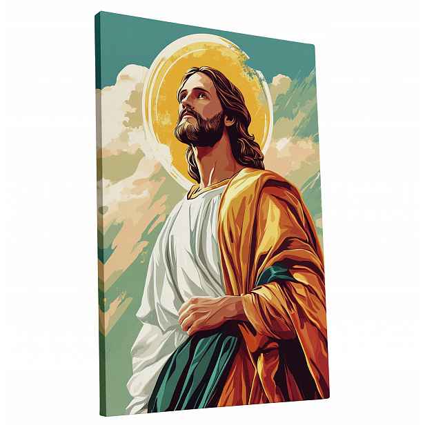 Obraz na plátně Ježíš Kristus pro děti a mládež, moderní 60x90 dárek