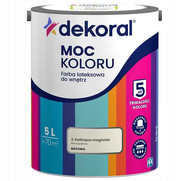 Dekoral Barva Síla Barvy Kvetoucí Magnolie 5 L