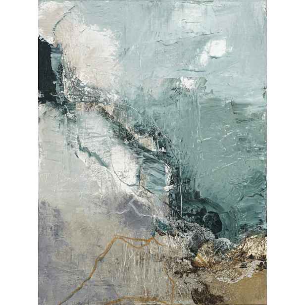 Obraz s ručně malovanými prvky na plátně 60x80 cm Downhill – Malerifabrikken