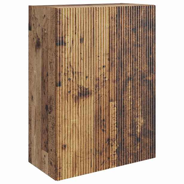 vidaXL Nástěnná skříň 66 x 34,5 x 90 cm Kompozitní dřevo Staré dřevo