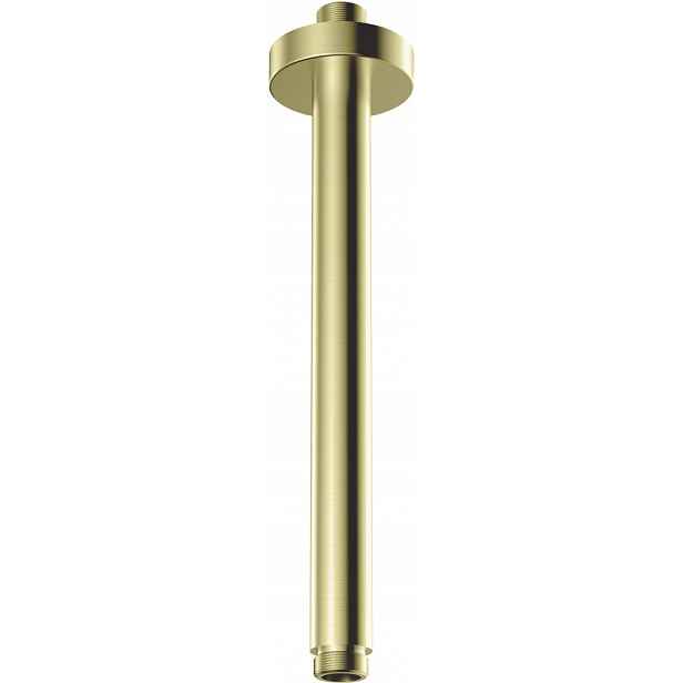 Stropní výtok Cascada kartáčované zlato 250 mm (NAC_R42K) /sm/