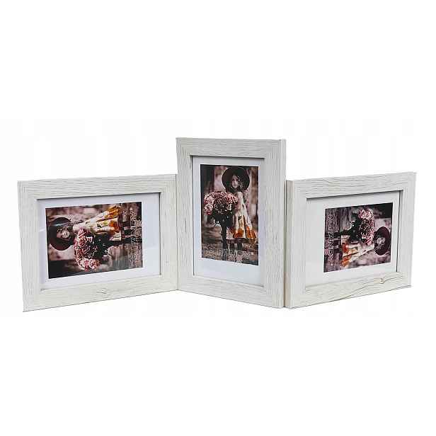 Galerie multirama Narvik 4 pro fotografie 15x21 cm Trojitá úroveň/vertikální/horizontální
