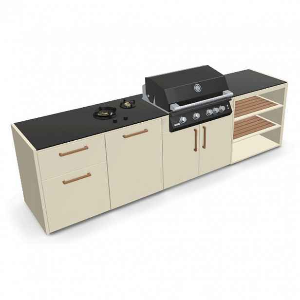 Modulární venkovní kuchyně Brabura Grills Compact 01