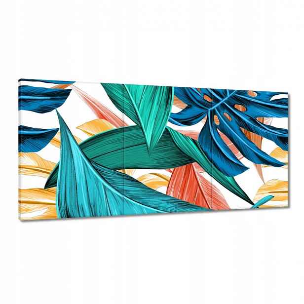 Obrazy 120x60 Kompozice z listů