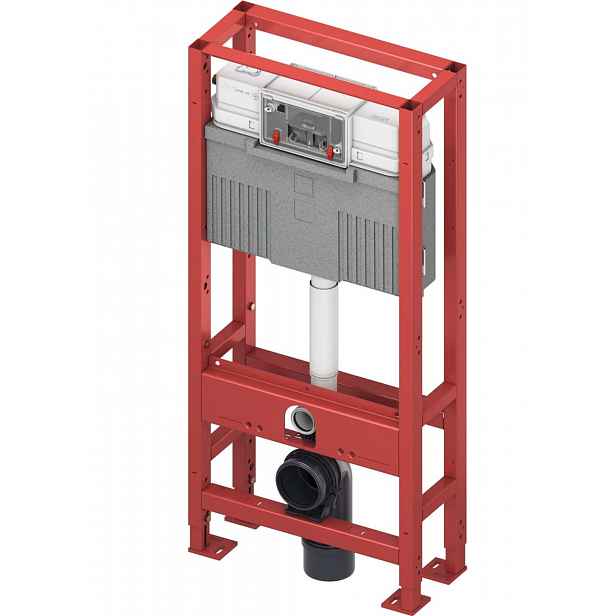 Tece - Předstěnová instalace pro závěsné WC, výška 1,12 m 9500393