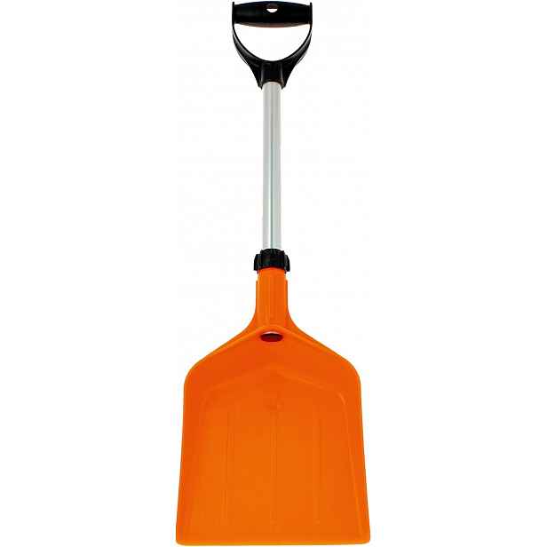 Teleskopická lopata na sníh, oranžová